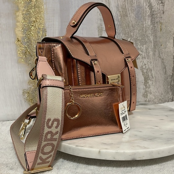 NWT Michael Kors Manhattan with Travel Coin Pouch - Primerose - STUNNING ๐๐๐คฉ - Picture 15 of 15